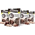 Don't Worry Low Calorie Meringue Cookies - 4 Pack - Chocolate| Sugar Free Chocolate Filled Center |Only 4 Calories per Piece, Low Sugar Candy, Gluten Free, Keto Friendly and Healthy Snacks for Adults
