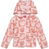 Disney Minnie Mouse Mickey Winnie the Pooh Cozy Sherpa Zip Up Cosplay Hoodie Newborn to Toddler Sizes (0-3 Months - 5T)
