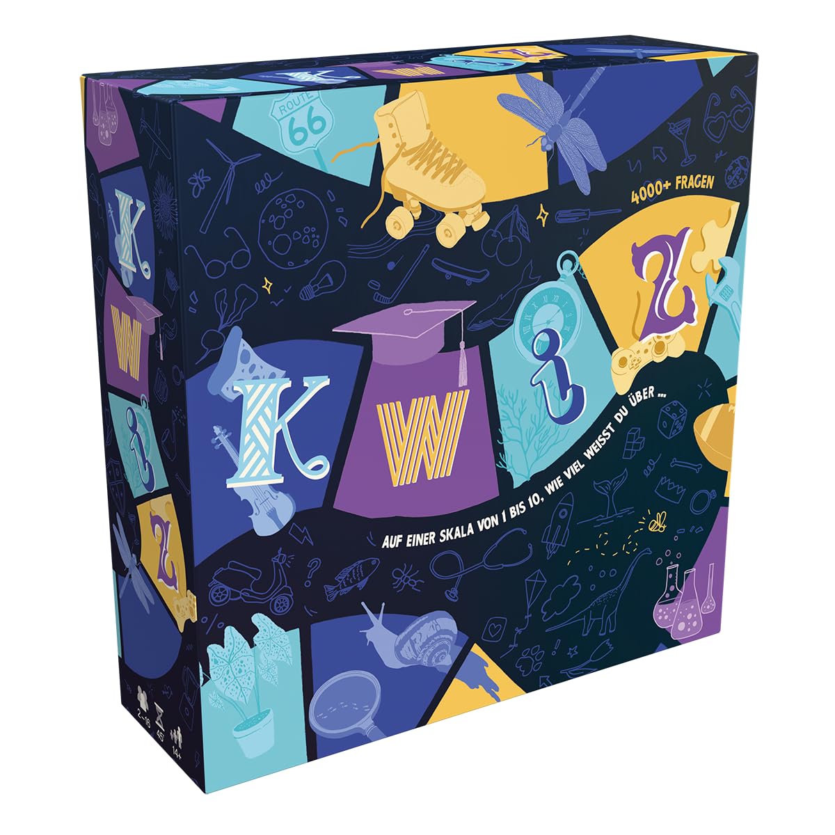 asmodee BLAD0020 Game, Multi-Colour, Multi-Coloured