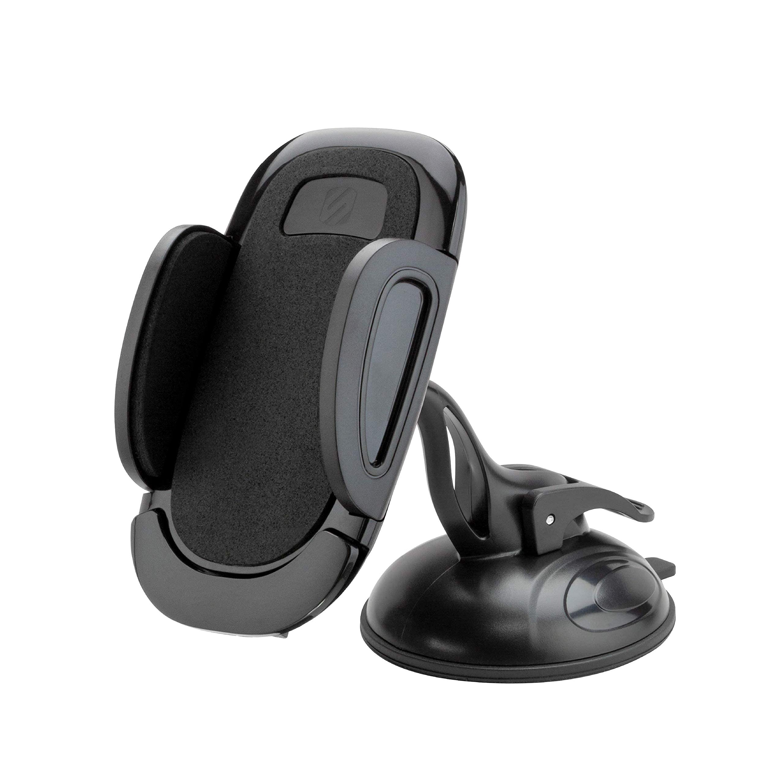 Photo 1 of Scosche SUHWD-XCES0 Select Window/Dash Mount Phone Holder Cradle for Car or Truck - Universal Hands-Free Mount for Car Window or Dashboard - Vehicle Cell Phone Holder for iPhone or Android Smartphones