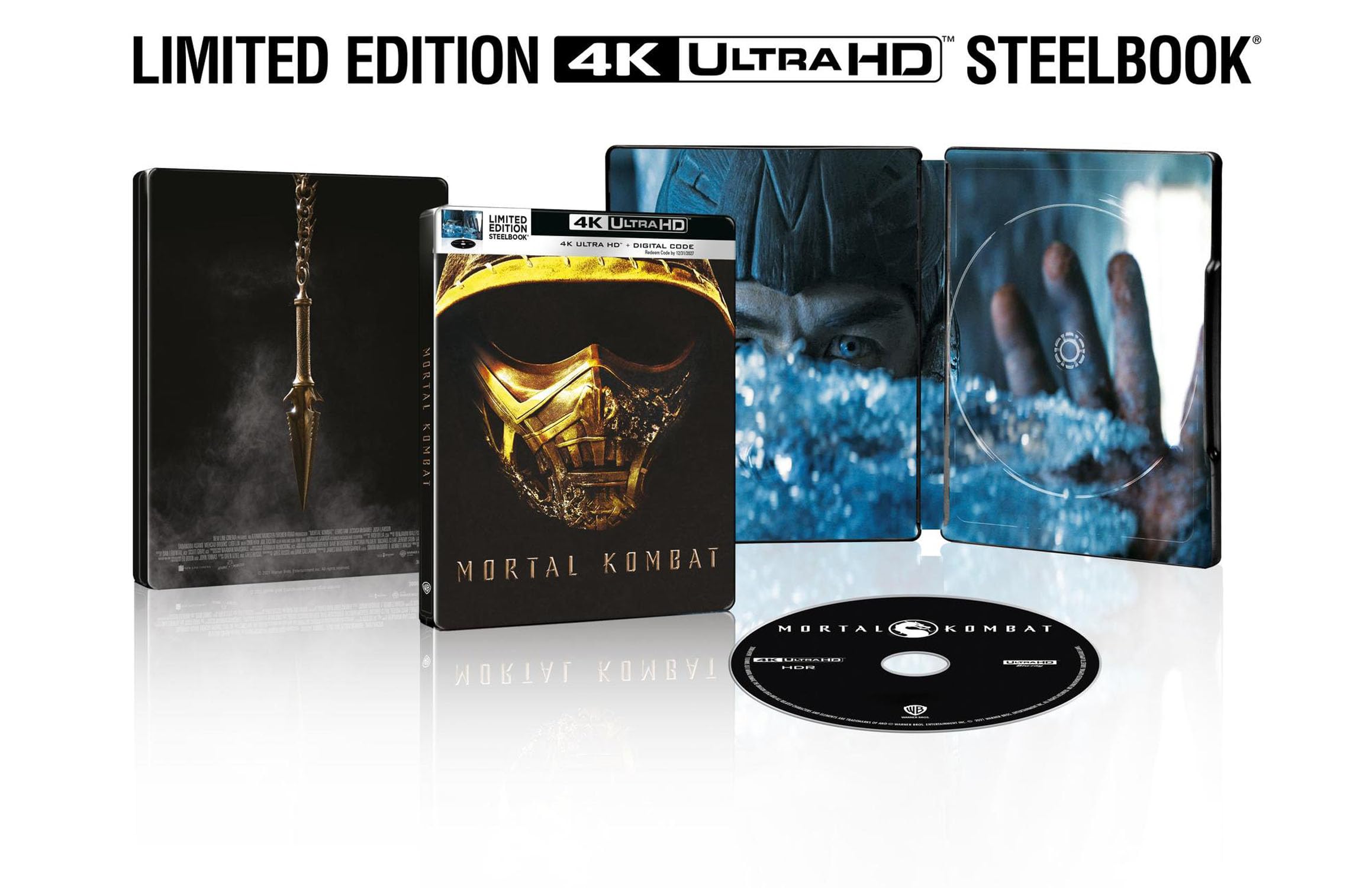 Mortal Kombat (4K Ultra HD + Digital) Steelbook
