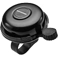 Schwinn Classic Black Bike Bell, Bicycle Accessories, Kids and Adult Bikes, Easy Installation, Loud Ringing Sound