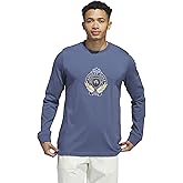 Adidas Mens Golf Go-to Crest Graphic Longsleeve