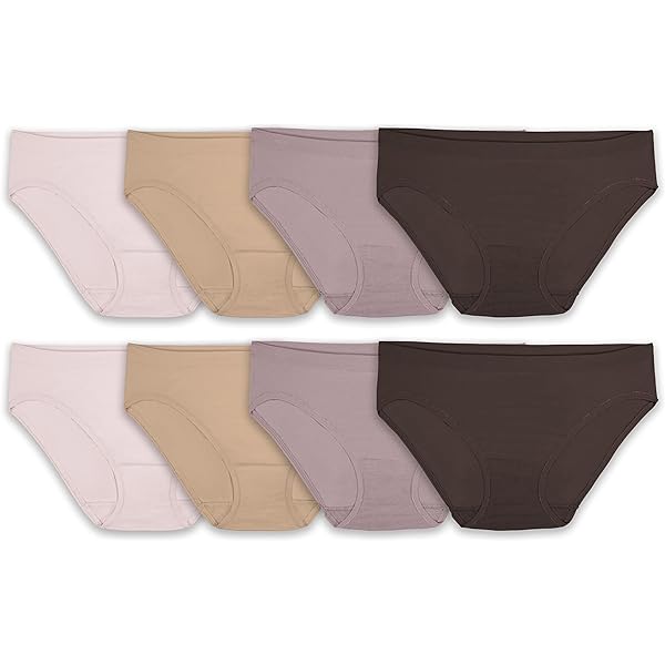 Fruit of the Loom Women's Seamless Underwear (Regular & Plus Size