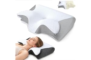 Sleep Apnea Pillow, 2025 New Upgrade Cervical Pillow for Sleep Apnea (Gray)