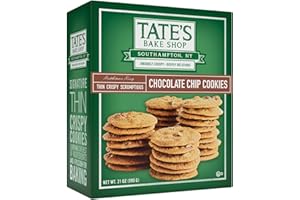 Durx-litecrete Tate's Bake Shop Chocolate Chip Cookies, Family Size 1 Pack (21 oz)