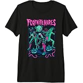 Fortnite Halloween Fortnitemares Retro Creepy Group Poster Premium Tri-blend T-Shirt