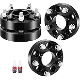 YIZBAP 5x4.5 to 5x4.75 Hubcentric Wheel Adapters, 1.25 inch 5x114.3mm to 5x120.65mm Wheel Adapters 70.5mm Hub Centric and 71.5mm Hub Bore with 1/2-20 Thread Pitch.