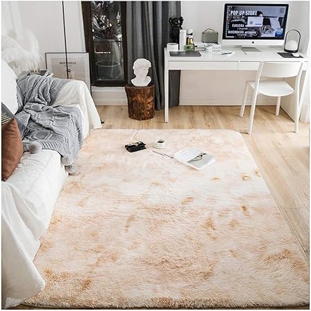 Tapis De Yoga Moelleux Moelleux Tapis De Yoga Salon Chambre A Coucher Decoration Moderne Multi Taille Couleur Beige Taille 195x230cm Amazon Fr Cuisine Maison