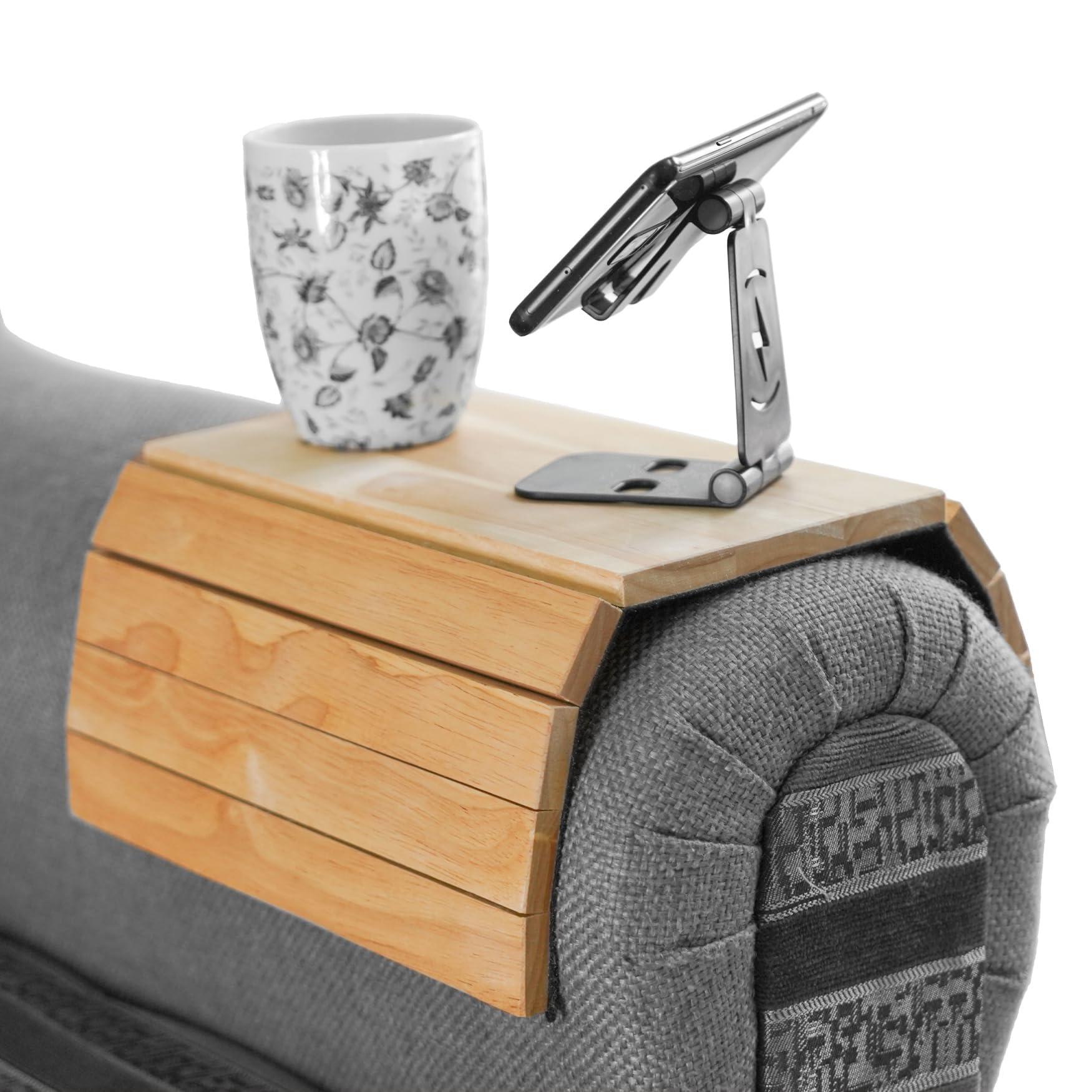 Winsome Sofa Arm Tray (Hevea Wood)