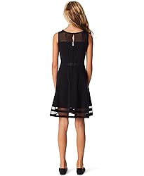 Calvin Klein Girls Sleeveless Party Dress, Fit and