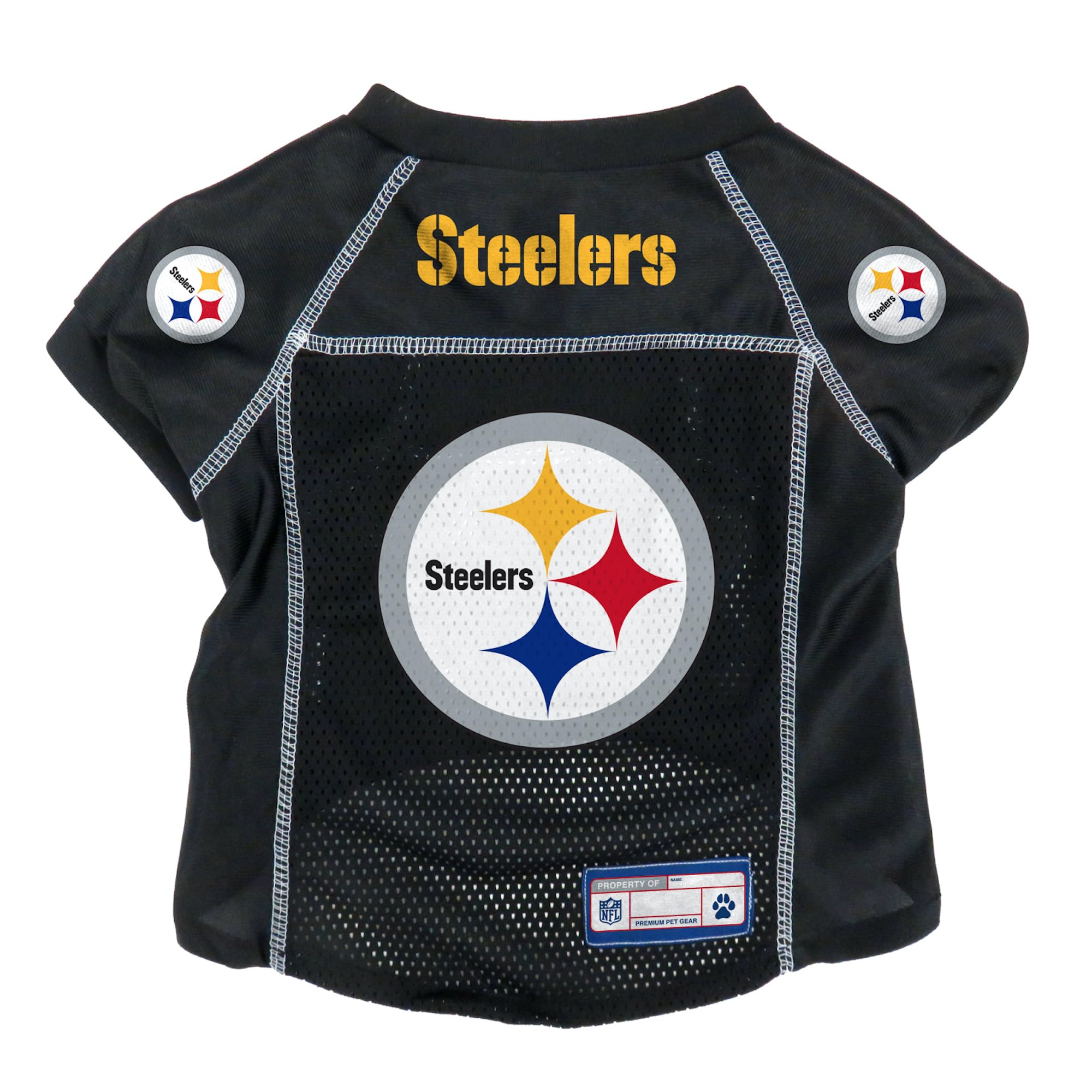Littlearth Pittsburgh Steelers NFL Basic Pet Jersey