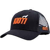 Kioti - Black/Orange Trucker HAT - DDA25-136-AC
