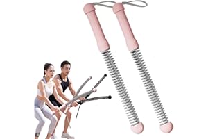 TREAYES Ropeless Battle Ropes For Home Gym，Portable Fitness Rope，Ropeless Jump Rope，Portable Arm Exerciser For Strength Building, Durable Core Strength Arm Muscle Builder Ropes