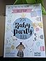 Baby-Party Buch - Erinnerungsbuch Für Babyshower Mit Poster & Karten