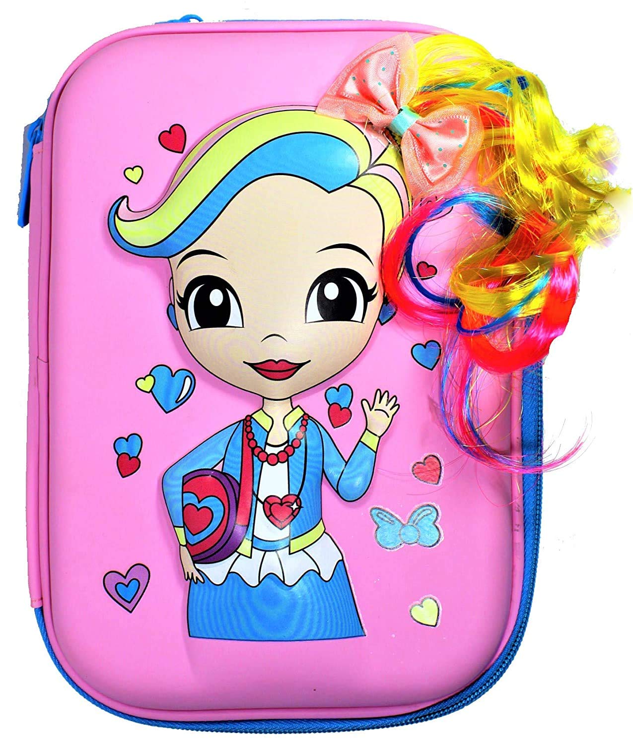 Decor Express Multipurpose Stylish Unicorn Pencil Pouch, Premium Doll