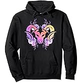 Aries Zodiac Birthday - Flowers Horoscope Sign Aries Pullover Hoodie