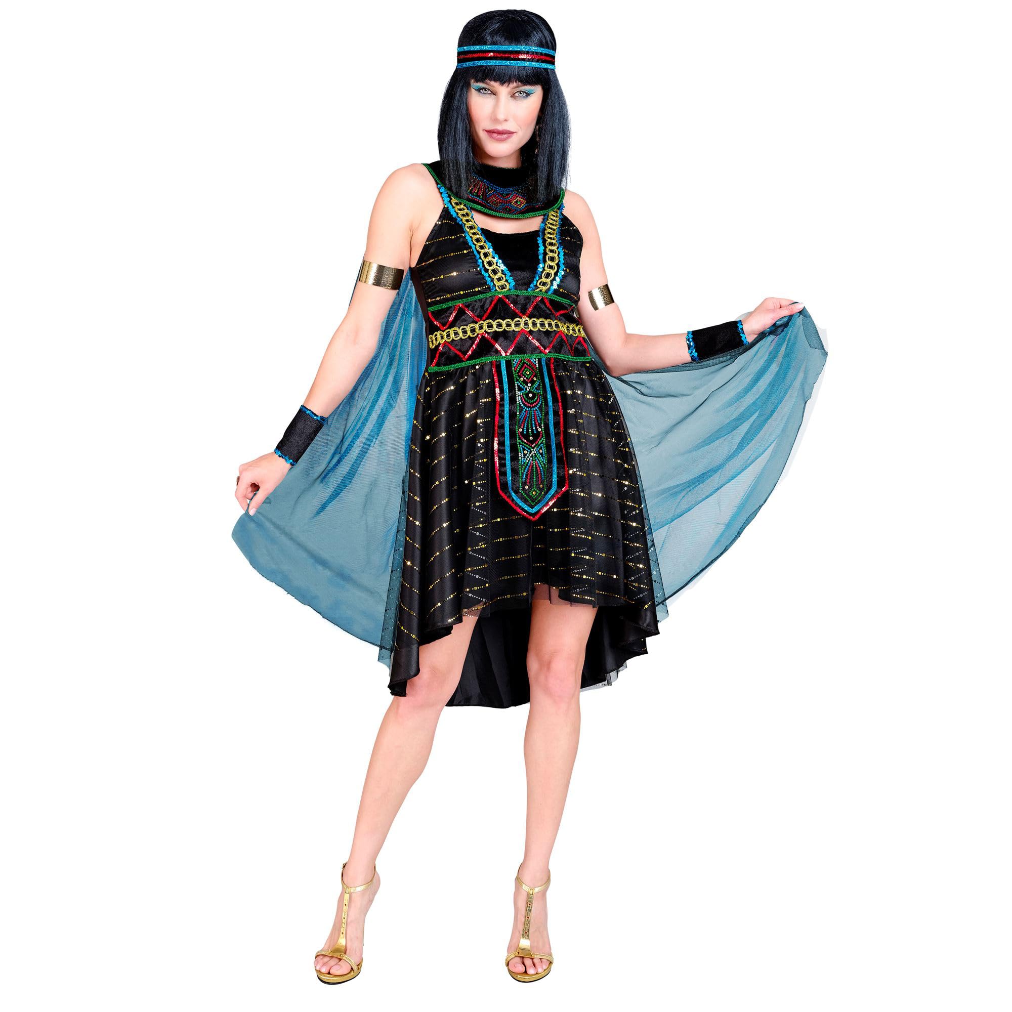 W WIDMANN MILANO Party Fashion - Egyptian Queen Cleopatra Pharaoh Anubis Ruler Goddess Costume