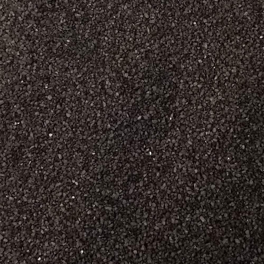BeachWalk Colored Sand - for Weddings, Vase Filler, Home Décor, Craft Sand (0.5 kg (1.1 lb), Black)
