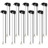 10x Markers Wire Plug - 2 Wire Pigtail for Sealed Side Marker Tail Trailer Clearance Lights, 6" Long 2 Prong, Marker Lights W