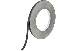 PATIKIL Acetate Cloth Electrical Tape 8mm x 30 Meters, Black Insulating Fabric Adhesive Tape for Laptop Electric Automotive G