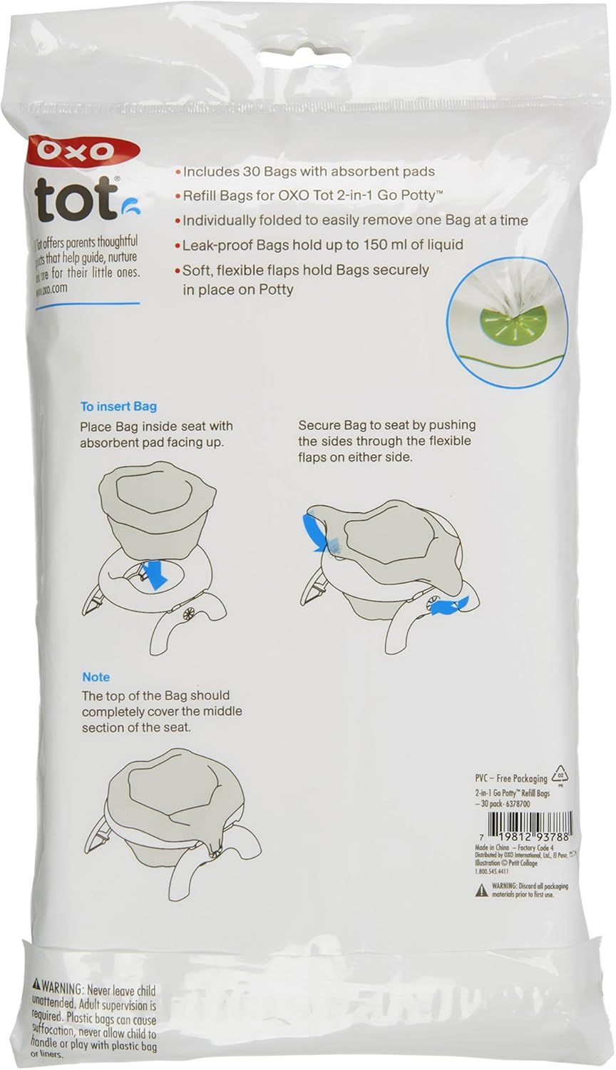 oxo travel potty bags
