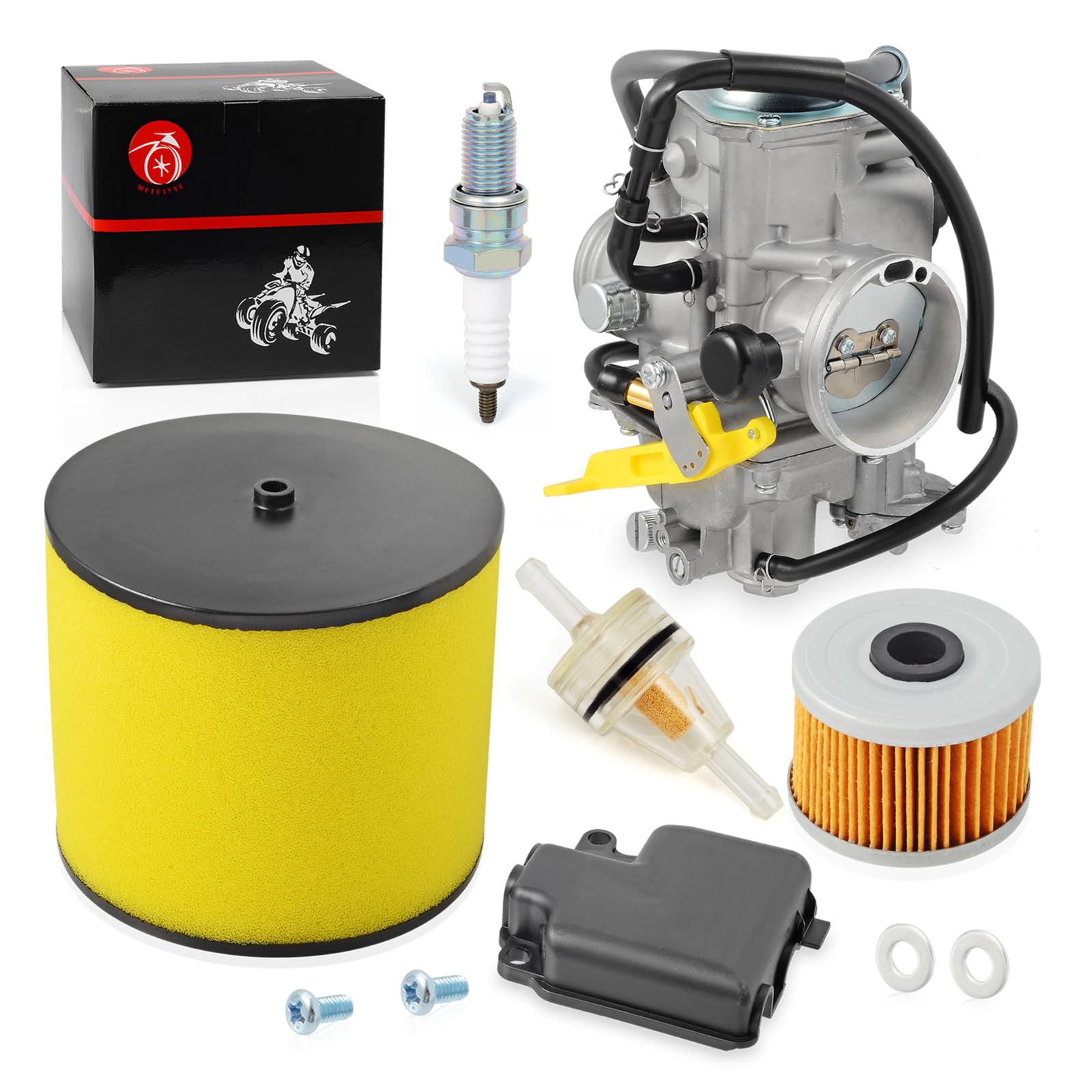 Photo 1 of Carburetor & Air Filter Oil Filter For Honda TRX400EX Sportrax 400EX TRX400X 1999-2014 Carb