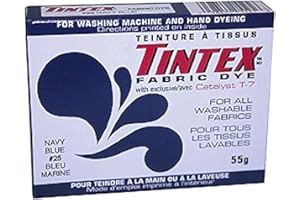 LOT OF 1 TINTEX BRAND NAVY BLUE FABRIC DYE #25 NEW