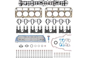 WANGSHENG NON AFM DOD Disable Kit 5.3L with Camshaft, Lifters, Head Gasket Set & Bolts, Fit for 2007-2013 Chevy Silverado/Tahoe/Avalanche, GMC Sierra/Yukon 5.3L V8 Truck SUV