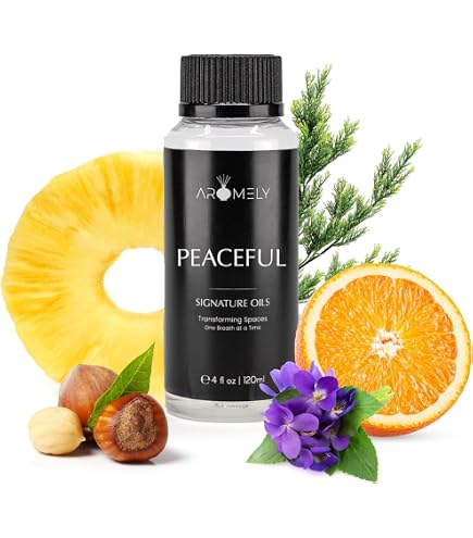 Amazon.com: AROMELY Peaceful Essential Diffuser Oil Blend