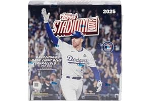2025 Topps Stadium Club Baseball Mega Trading Card Box (2 Sepia Parallels Per Box)