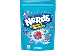 Nerd Nerds Gummy Clusters,Very Berry,8oz