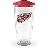 Tervis Made in USA Double Walled NHL Detroit Red Wings Insulated Tumbler Cup Keeps Drinks Cold & Hot, 24oz, Primary Logo