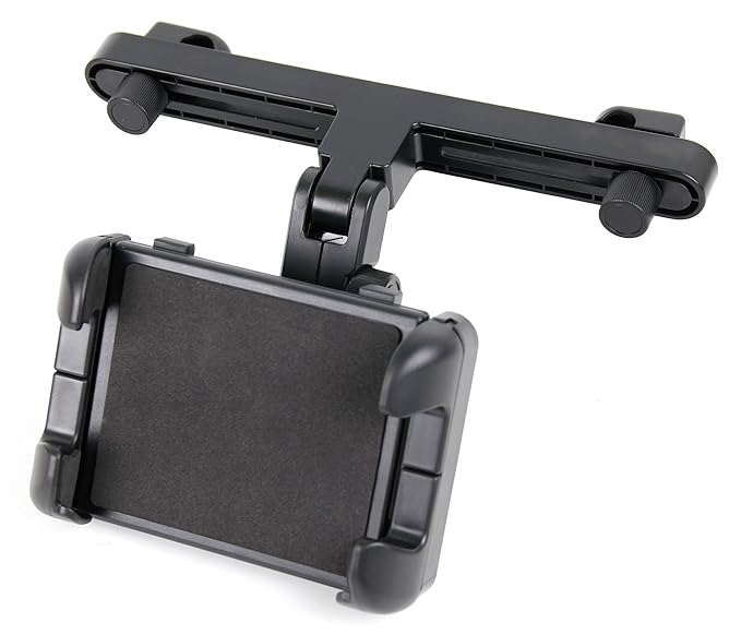 DURAGADGET Auto-Kopfstützen-Halterung kompatibel mit 8' Clementoni Clempad 6+ XL / 6 Plus XL Kinder Tablets