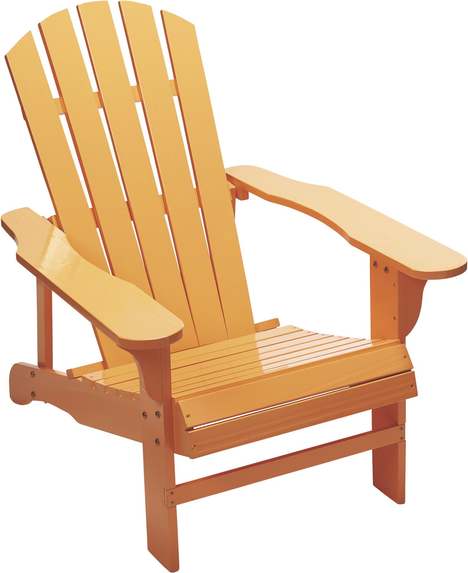 Leigh Country Classic Peach Painted Wood Adirondack Chair