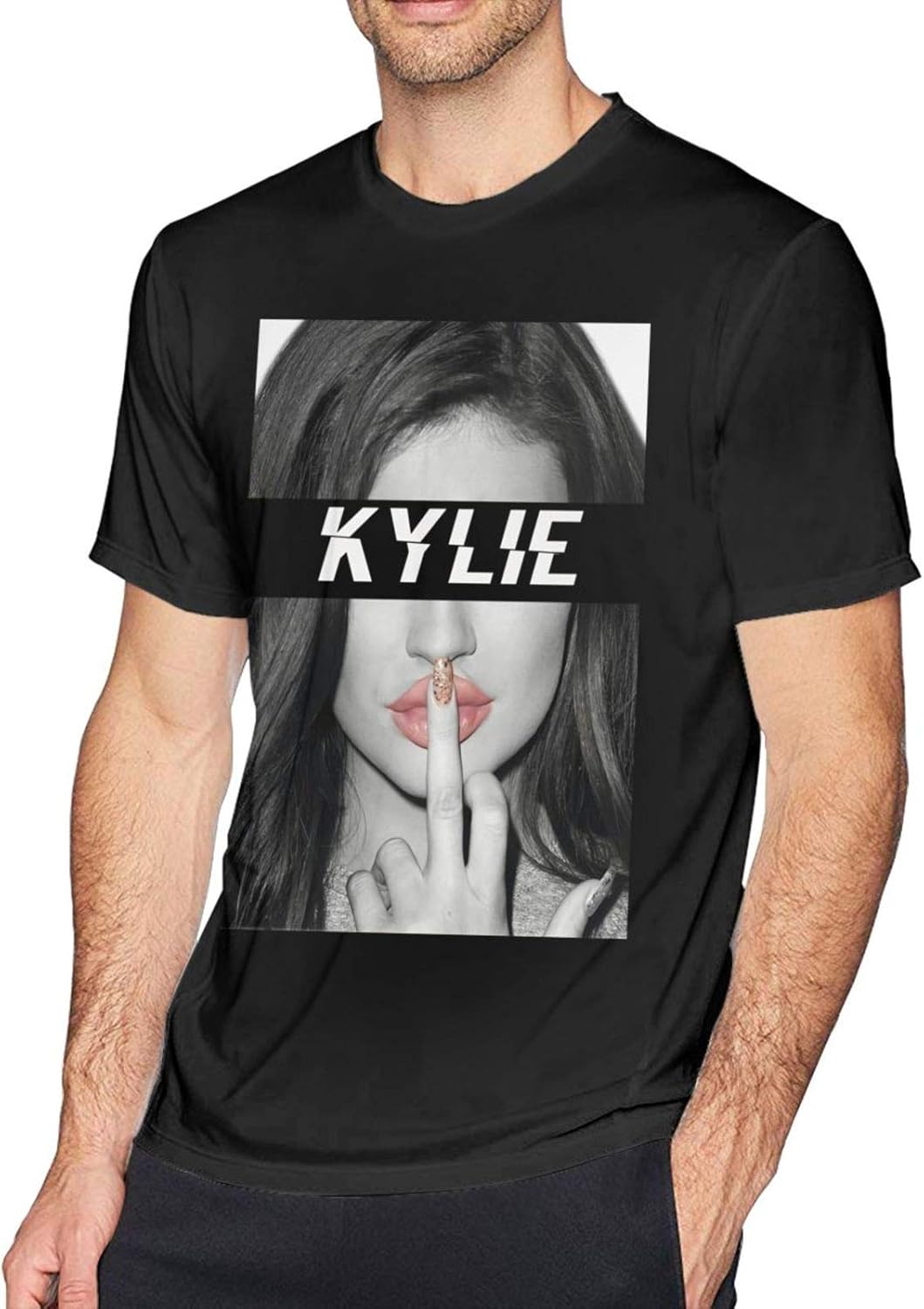 Kylie Jenner Man T Shirt Crew Neck Short Sleeve TShirt