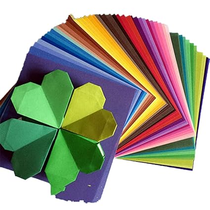 Amazoncom 50colors Colored Origami Paper Cranes Diy
