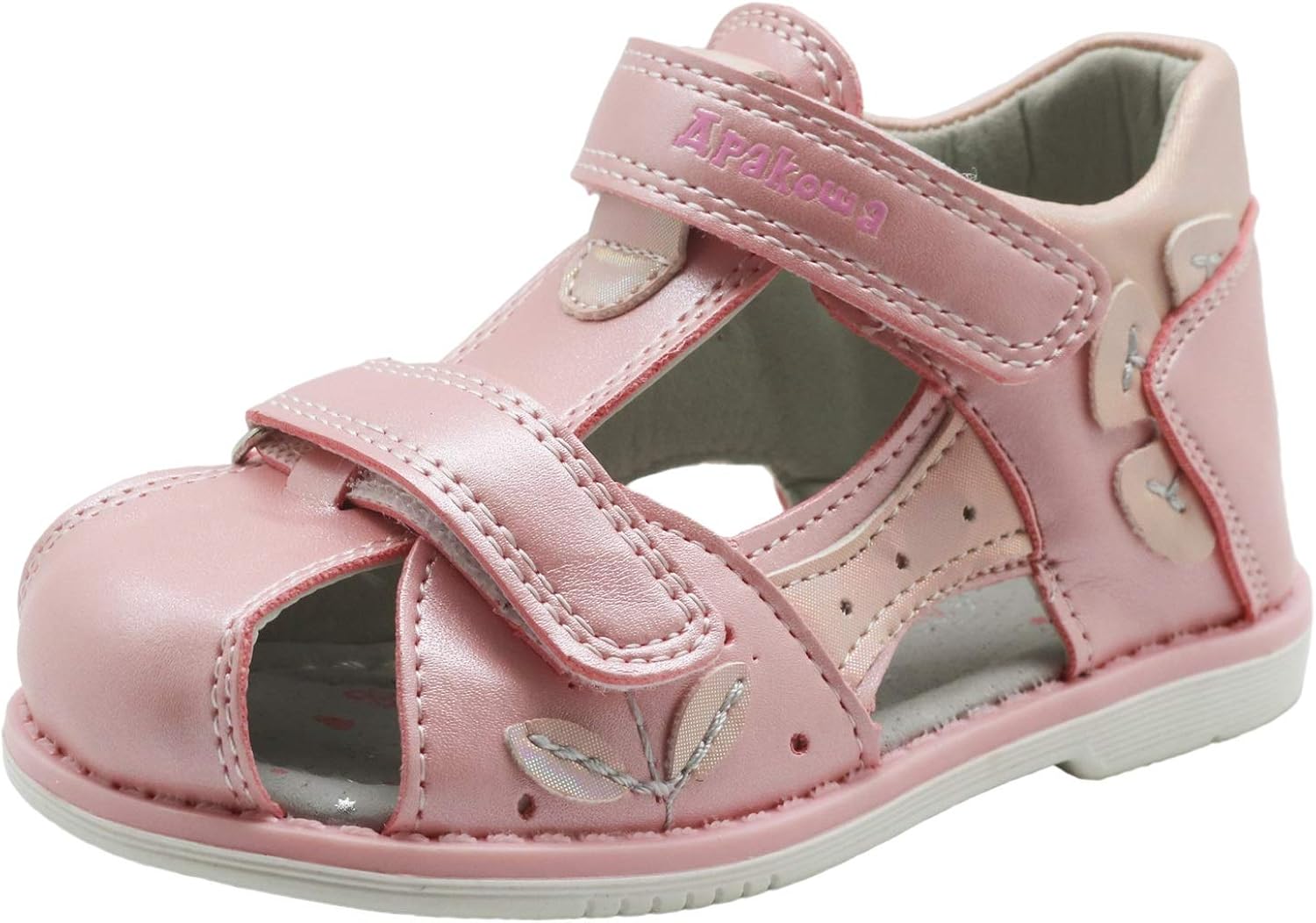 closed toe sandals with arch support