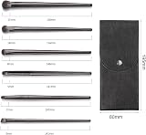 LacyMC Eye Makeup Brush Set Angled Precision Eyeshadow Tools Blending Defining view 2
