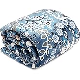 Fleece Cozy Life Throw Blanket, Enchantment Blue