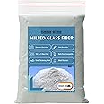 Milled Fiberglass 1 LBS - Epoxy Thickener - Fiberglass Resin Filler Material for Epoxy, Vinyl Ester, and Polyester Resin Systems - Add to Fumed Silica Thickener for Repairing Holes, Cracks and Tears