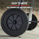 Weber Compact Kettle Charcoal Barbecue 47 cm with Stand & Wheels Black view 8