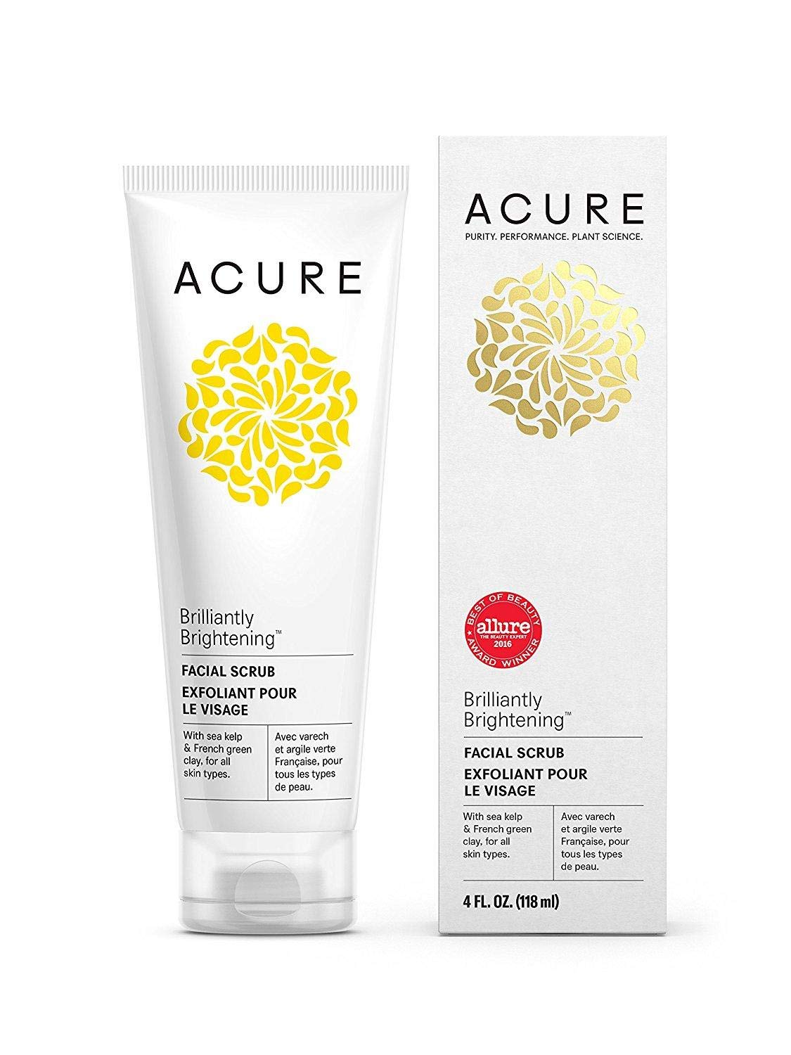 acure face scrub