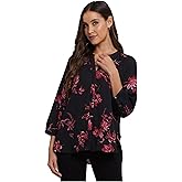 NYDJ Women's Pintuck Blouse Vivienne Small