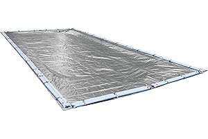 Robelle 551636R-ROB Winter Pool Cover for In-Ground Swimming Pools, 16 x 36-ft. Pool, 03 - dura-guard silver
