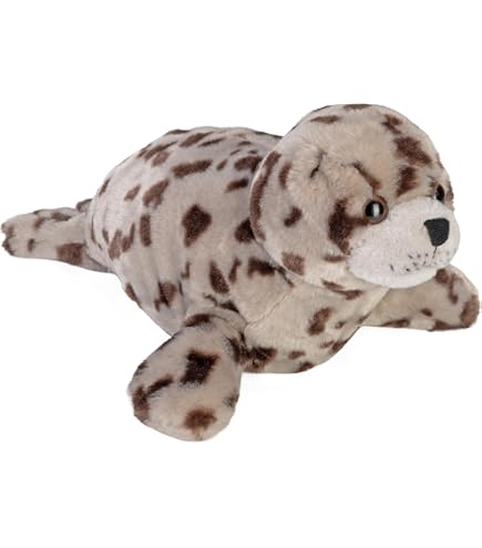 Wild Republic Cuddlekins – Mini Bébé Phoque Du Groenland Peluche 20 Cm – Rembourrage Écologique En Bouteilles Recyclées – Cadeau Doux Pour Bébés