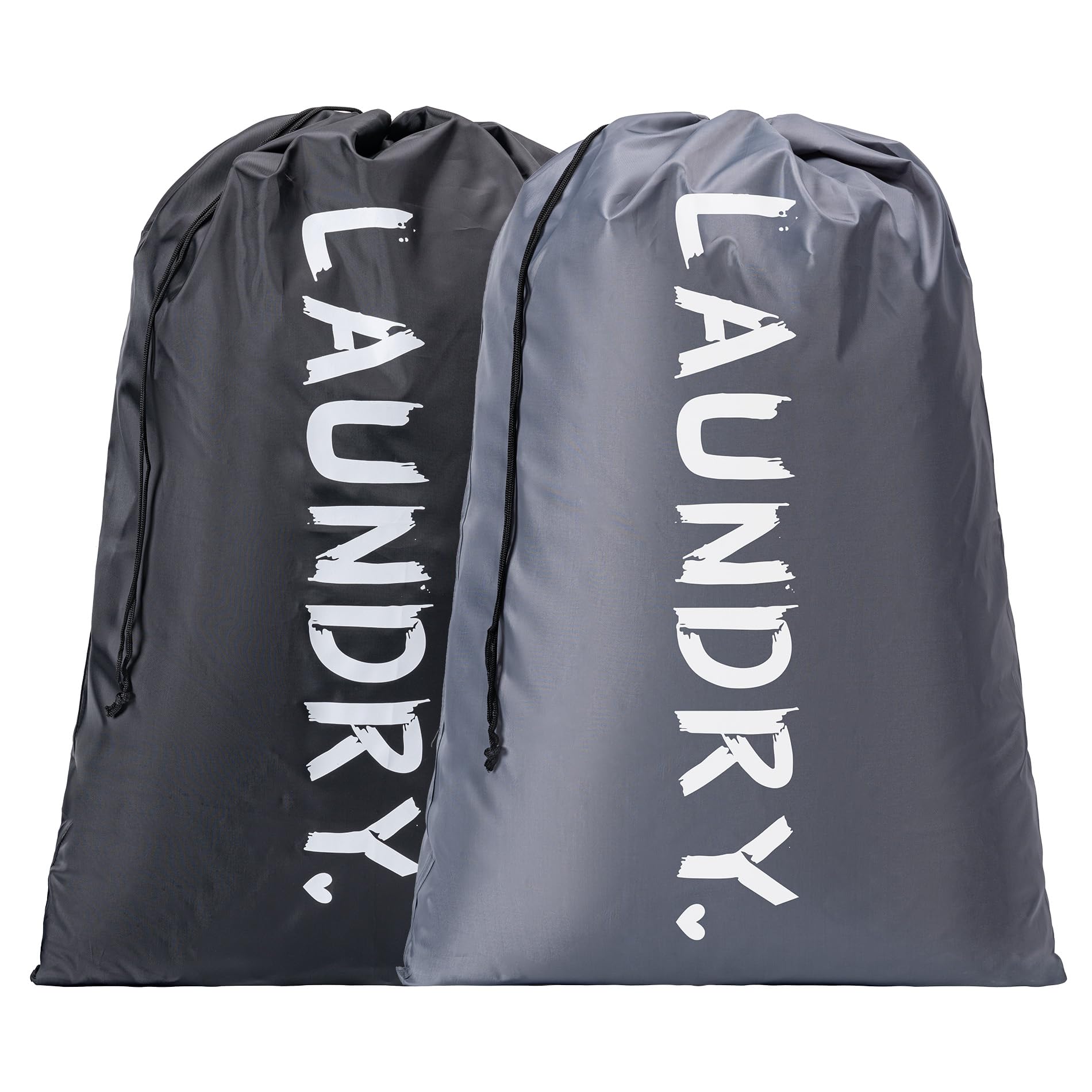 2 Pack Travel Laundry Bag,24" x 36", Extra Large Dirty Clothes Organizer
