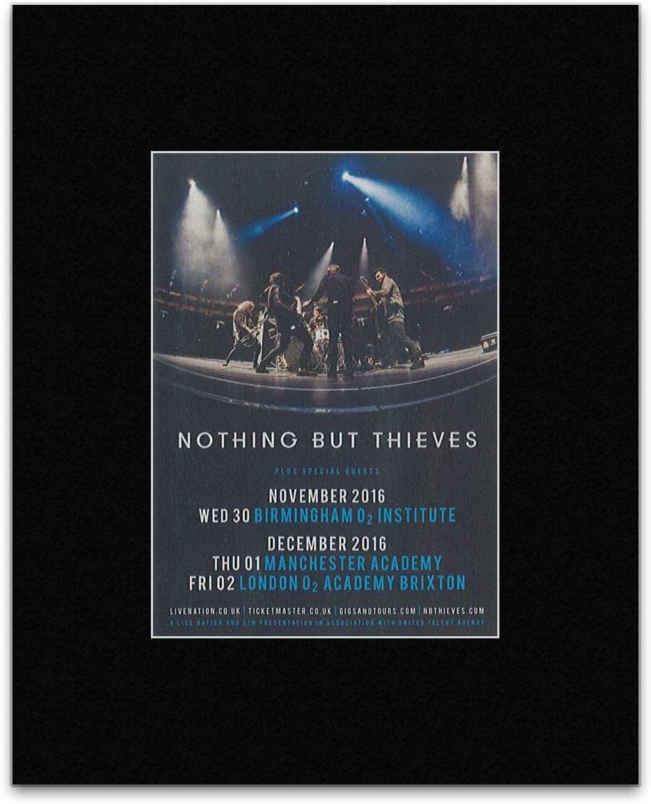 Nothing But Thieves - Nov/Dec UK Tour 2016 Mini Poster - 25.4x20.3cm
