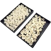 TTKBHHQ-Dental Temporary Crown Veneers Tooth Cap Crown Veneers,for Front Back Tooth,Dental Supplies Two Boxes.