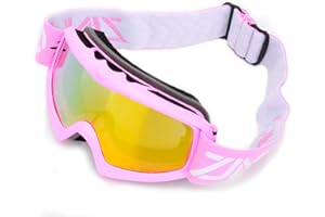 ZJNUO Kids Teens Child Youth ATV goggles Dirt Bike Goggles Motorcycle Motocross Off-Road Goggle